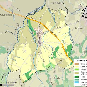 Maisons, Place de la Mairie à Dunes